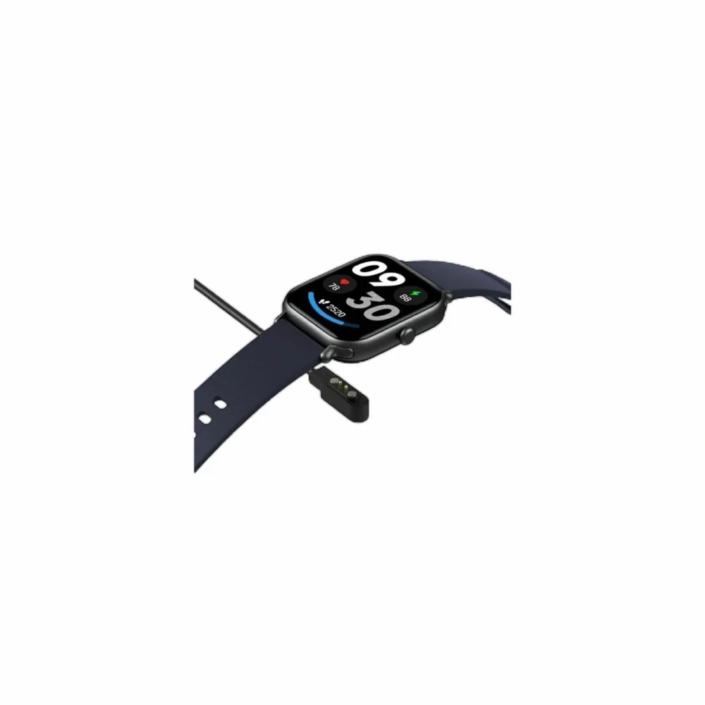 Black Smartwatch with Modern Design and Connectivity